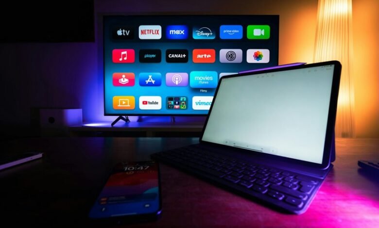 streaming movies and shows